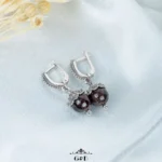 Серьги этно серебро 925