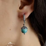 Серьги этно серебро 925