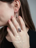 Серебряный комплект 925 пробы