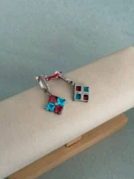 Серьги серебро 925 — изображение 2