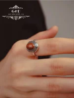 кольцо этно серебро 925 — изображение 2