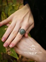кольцо кавказ серебро — изображение 2