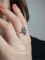 Фото товара Серебряный комплект 925 пробы