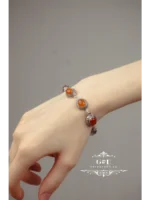браслет с сердоликом 925 пробы — изображение 3