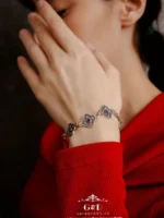 браслет серебро 925 пробы сердолик — изображение 3