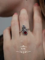 Серебряный комплект 925 пробы — изображение 7