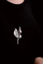 Серебряная брошь 925 пробы — изображение 8