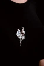 Серебряная брошь 925 пробы — изображение 9