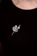 Серебряная брошь 925 пробы — изображение 10