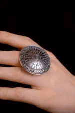 Этно кольцо серебро 925 проба — изображение 11