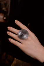 Этно кольцо серебро 925 проба — изображение 15