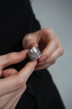 Дагестанское кольцо серебрянное 925 пробы — изображение 12