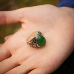 кольцо кавказ серебро - Сердолик, 15
