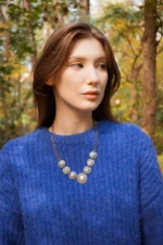 колье серебряное этно — изображение 7