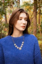 колье серебряное этно — изображение 8