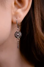 Серьги из серебра 925 проба - 5,8 грамм — изображение 7