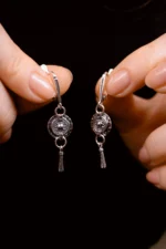 Серьги из серебра 925 проба - 5,8 грамм — изображение 9