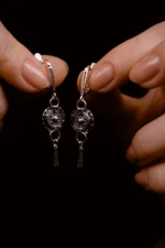 Серьги из серебра 925 проба - 5,8 грамм — изображение 11