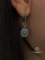 Ювелирные серьги из серебра 925