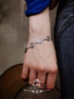 Ювелирный браслет из серебра — изображение 4