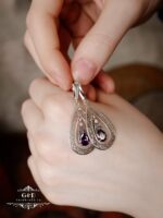 серебряные серьги 925 — изображение 6