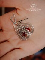 ювелирные серьги из серебра 925 — изображение 5