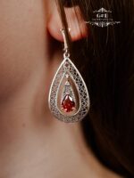 ювелирные серьги из серебра 925 — изображение 2