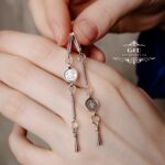 ювелирные серьги этно 925