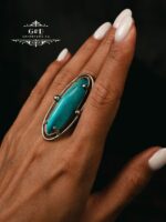 ювелирное кольцо из серебра — изображение 2