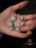 изящный браслет ювелирный браслет из серебра — изображение 3