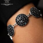 изящный браслет ювелирный браслет из серебра