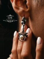серьги с жемчугом — изображение 3