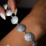 изящный браслет ювелирный браслет из серебра