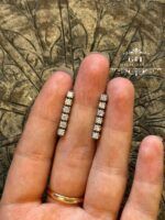 ювелирные серьги"дорожки" — изображение 5