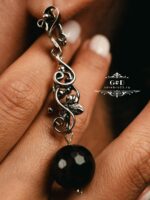 серьги с агатом — изображение 4