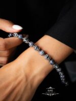 браслет с натуральными бусинами — изображение 5