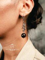 серьги с агатом — изображение 9