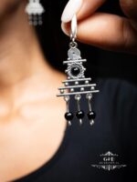 Этно серьги.серьги ручной работы из серебра — изображение 6