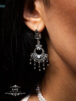 Этно серьги.серьги ручной работы из серебра — изображение 5