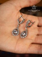 изящные серьги серебряные — изображение 4