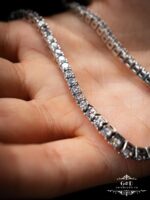теннисный браслет из серебра — изображение 7