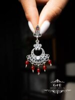 Этно серьги.серьги ручной работы из серебра — изображение 5
