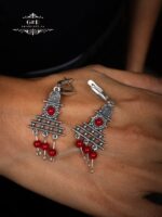 Этно серьги.серьги ручной работы из серебра — изображение 2