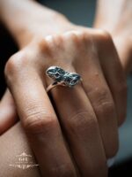 Кольцо ручной работы серебро 925 — изображение 7