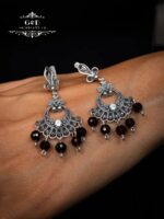 Этно серьги.серьги ручной работы из серебра